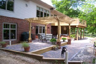 An example of our landscaping services in Gloucester, VA